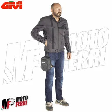 MF2570 Borsa Borsello Moto Scooter Givi XL da Gamba Pantalone Marsupio - EA140B