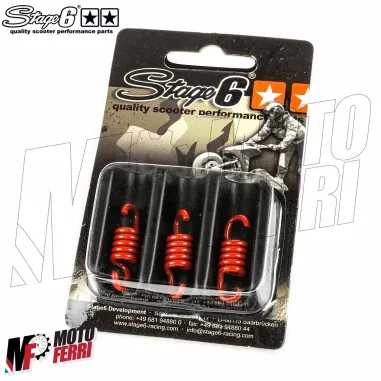 MF3278 Molle Rosse Dure per Frizione Stage6 F12 Aerox Nitro Runner Zip Nrg SR