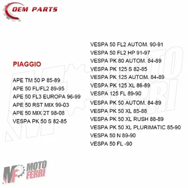 Anello Portaspazzole Motorino Avviamento per Ape 50 FL FL2 Europa RST Mix