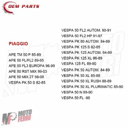 Anello Spazzole Motorino Avviamento per Piaggio Ape 50 / Vespa PK 50 125 FL N 2
