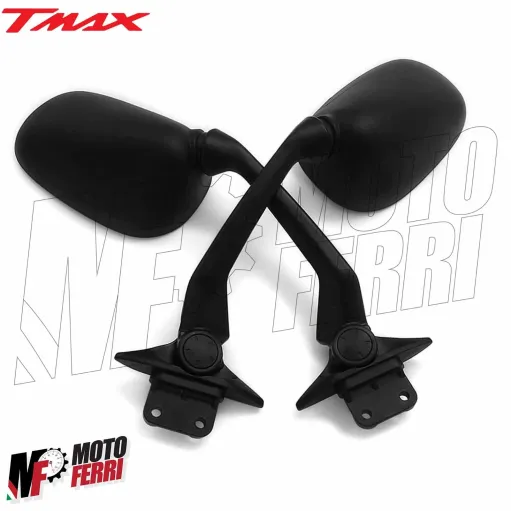 Kit 2 Specchietti Retrovisori Sinistro Destro Yamaha TMAX 530 del 2012 2013 2014