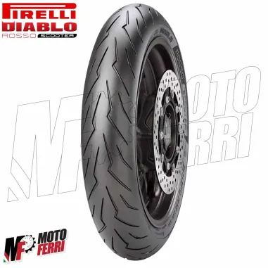 MF3294 Copertone Anteriore Pirelli Diablo Rosso 120/70-R15 per Yamaha 500 530 560 TMAX 2008 - 2024