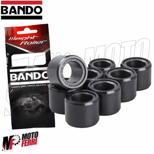 MF3305 - Kit 8 Rulli Massette Bando Variatore Yamaha 500 530 560 TMAX 25x15 20g