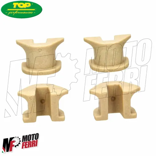 MF3307 Kit 4 Cursori Tasselli Variatore per Suzuki 400 Burgman da 1998 a 2016