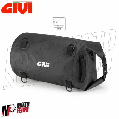 MF3308 - Borsa Borsone Givi Impermeabile 30Lt da Sella Portapacchi Moto EA114BK