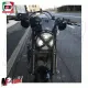 MF3312 Mini Specchietto FAR Moto Cross Enduro Ribaltabile Pieghevole Omologato