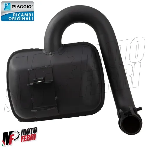 MF3316 Scarico Marmitta Originale Piaggio per Vespa PX 125 150 Arcobaleno MY