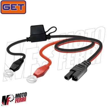MF2490 Caricabatteria Mantenitore GET Auto Moto Scooter Batterie Litio Piombo