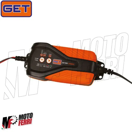 MF2490 Caricabatteria Mantenitore GET Auto Moto Scooter Batterie Litio Piombo