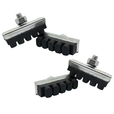 MF3324 Coppia Pattini Freno Ant + Post Bici Olanda Graziella Bianchi Epoca