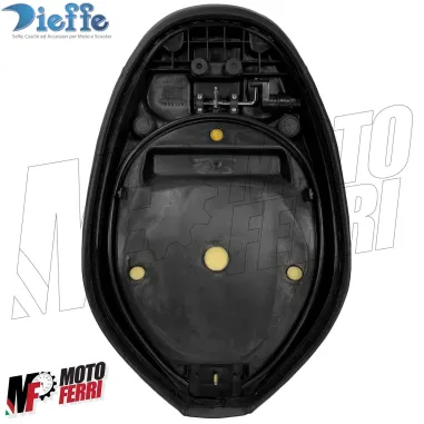 MF3332 - Sella Sellone Nero Biposto Lunga per Piaggio Free 50 100 da 1992 a 2002