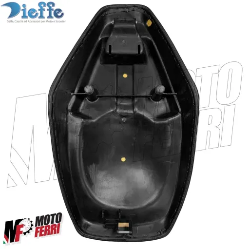 MF3333 Sella Sellone Nero Biposto Lunga per Aprilia Amico 50 dal 1994 al 1996