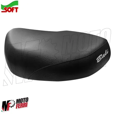 MF3334 Sella Sellone Soft Nero Biposto Lunga per Honda Bali 50 2T