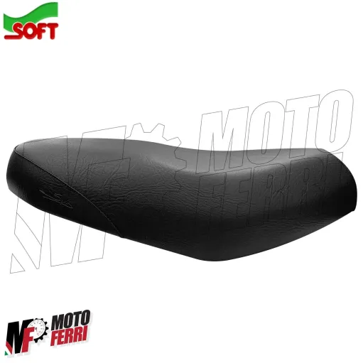 MF3334 Sella Sellone Soft Nero Biposto Lunga per Honda Bali 50 2T