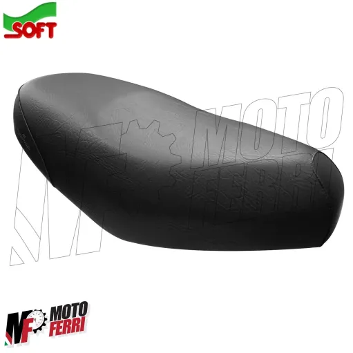 MF3334 Sella Sellone Soft Nero Biposto Lunga per Honda Bali 50 2T