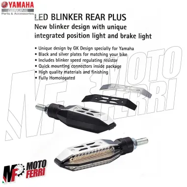MF1276 Frecce Anteriori E Posteriori Yamaha Led Plus MT07 MT09 MT10 Tracer VMax