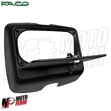 MF3338 Bauletto Anteriore Nero Faco Vespa 50 Special R L N 125 ET3 Primavera