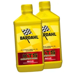 MF3339 - 2Lt Olio Motore Miscela Bardahl KTS Competition Plus Sintetico Mix 2T