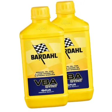 MF3342 Olio Motore Miscela Bardahl VBA Sintetico 2T Mix Alte Prestazioni - 2 LT