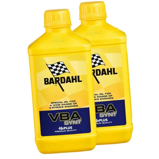 MF3342 Olio Motore Miscela Bardahl VBA Sintetico 2T Mix Alte Prestazioni - 2 LT