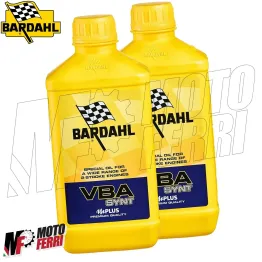MF3342 Olio Motore Miscela Bardahl VBA Sintetico 2T Mix Alte Prestazioni - 2 LT 2
