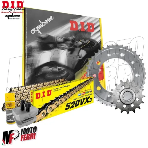 MF3344 Kit Trasmissione Honda X-ADV 750 Catena Corona 38 Pignone 16 (2017/2024)