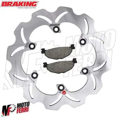 MF1400 Disco freno Wave BRAKING Sport posteriore Yamaha 500 TMAX 2004 - 2011