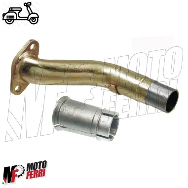 COLLETTORE e BOCCHETTONE CARBURATORE 19 VESPA 50 SPECIAL R L N 125 ET3 PRIMAVERA