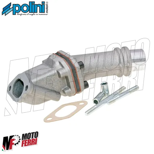 COLLETTORE ASPIRAZIONE DM 24 MONOLAMELLARE POLINI 2 FORI VESPA PK 50 125 S XL