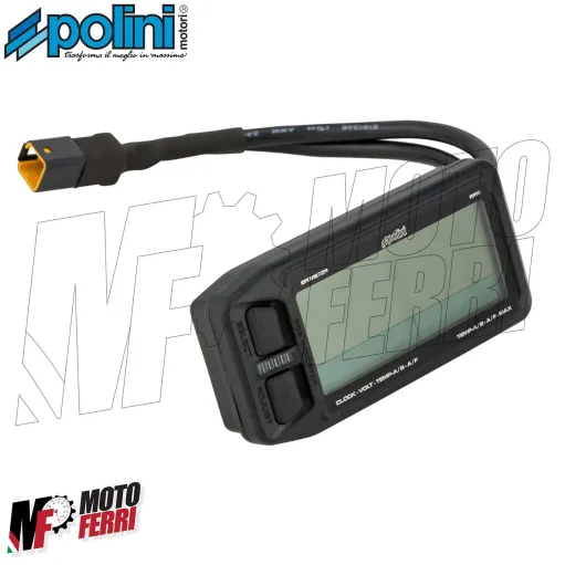 MF3365 Strumentazione Contagiri + 2 Temperature Polini Scooter Moto Universale