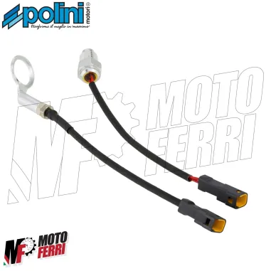 MF3365 Strumentazione Contagiri + 2 Temperature Polini Scooter Moto Universale