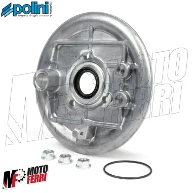 MF3372 Piatto Porta Ganasce Freno Posteriore Polini Vespa 50 Special 125 ET3