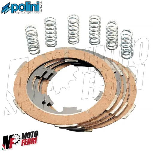 Serie Modifica 4 Dischi con Molle Frizione Polini Vespa 50 125 PK HP FL FL2