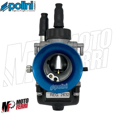 MF3374 - Cornetto Aspirazione Polini Carburatore Dellorto PHBG 19/21 Universale