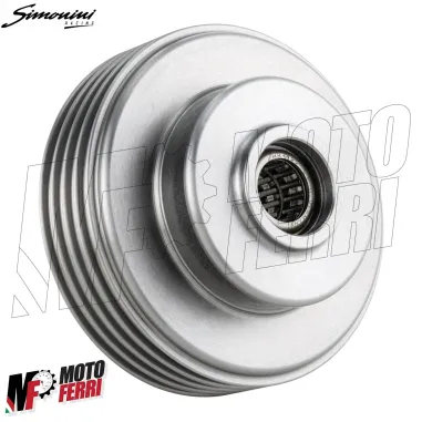 MF1000 - Campana Frizione Simonini in Acciaio Piaggio Ciao 50 Senza Variatore