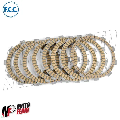 MF3377 Kit 8 Dischi Frizione F.C.C. Benelli TRK 502 / X - Leoncino / Trail 500