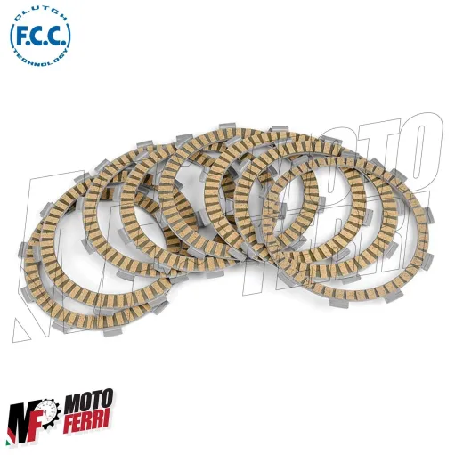 MF3377 Kit 8 Dischi Frizione F.C.C. Benelli TRK 502 / X - Leoncino / Trail 500