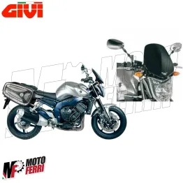 MF339X - Cupolino Spoiler Givi Nero per Yamaha FZ1 1000cc dal 2006 al 2015 2