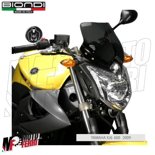 MF3400 - Cupolino Spoiler Biondi Fumè per Yamaha XJ6 600 dal 2008 al 2015
