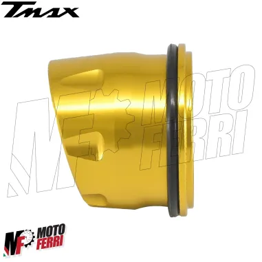 MF4479 Beccuccio Tromboncino Marmitta Oro Yamaha TMax 500 530 dal 2001 al 2016