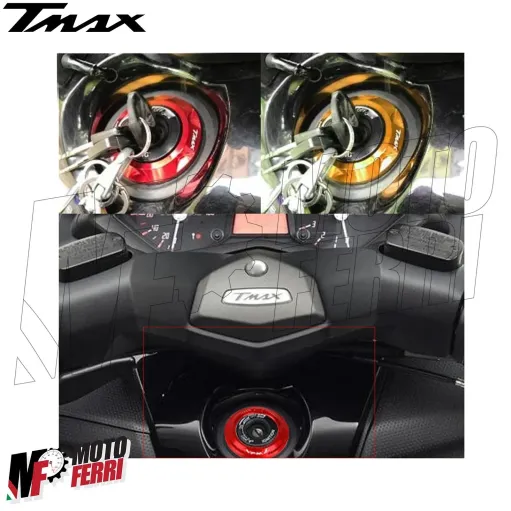 MF3406 Cornice Serratura Accensione Chiave Grigio TMAX 500 530 da 2004 al 2014