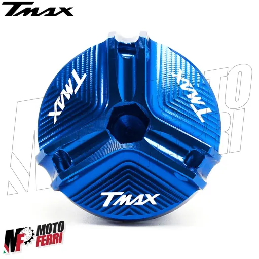 MF3413 Tappo Blu per Cambio Olio Yamaha TMAX 500 530 560 da 2001 a 2025