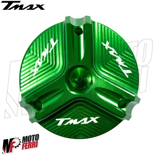 MF3413 Tappo Verde per Cambio Olio TMAX 500 530 560 da 2001 a 2025