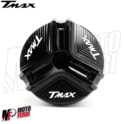 MF3413 Tappo Nero per Cambio Olio Yamaha TMax 500 530 560 da 2001 a 2025