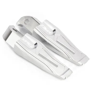 MF3417 Pedane Poggiapiedi Pedalini Argento TMAX 500 530 560 da 2001 a 2025