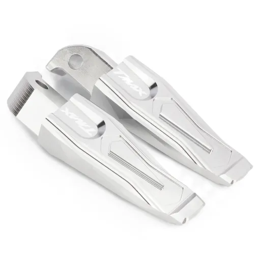 MF3417 Pedane Poggiapiedi Pedalini Argento TMAX 500 530 560 da 2001 a 2025