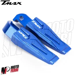 MF3417 Pedane Poggiapiedi Pedalini Blu TMAX 500 530 560 dal 2001 al 2025 2