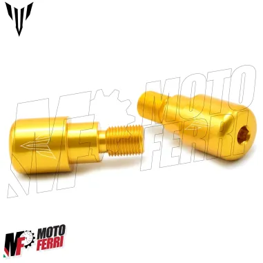 MF342X - Stabilizzatori Manubrio Oro CNC specifici per Yamaha MT07 MT09 MT10