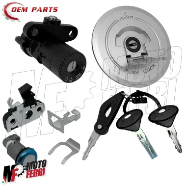 MF3422 - Kit Serrature Completo + Tappo Serbatoio Benelli TRK 502 / X 2021-2024