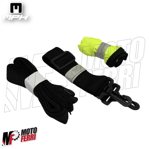 MF3425 Borsa Borsello per Serbatoio Universale Moto MPH con Magneti e Cinghie